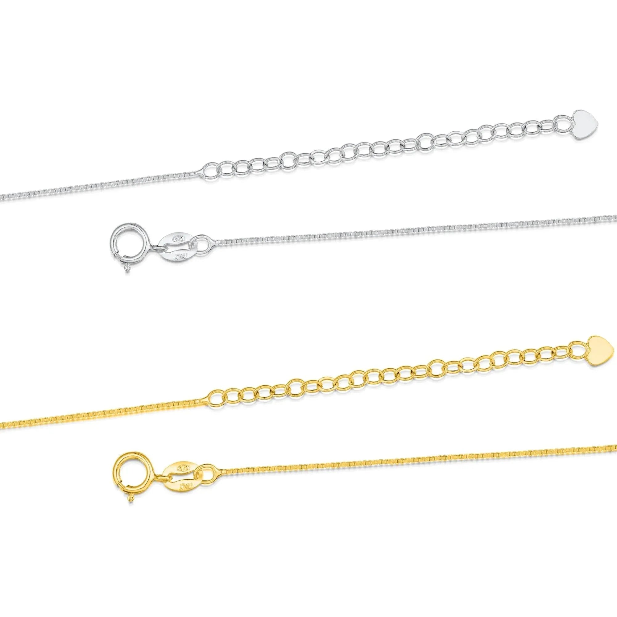 Poppy necklace 'Leela' vertical bar pendant