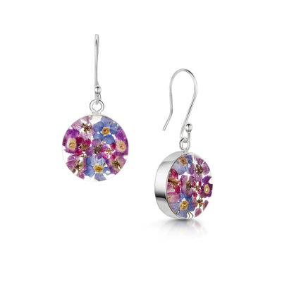 Purple Haze Drop Earrings