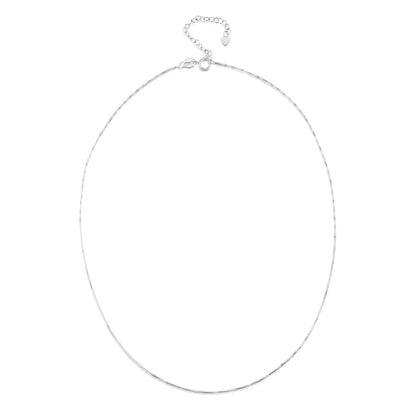 Sterling Silver Teardrop Daisy Pendant Necklace by Shrieking Violet®