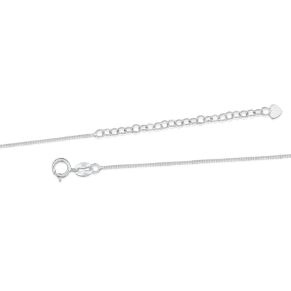Collier Miniature Rose 'Leela' pendentif barre verticale
