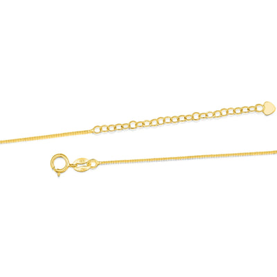 Collier pendentif ovale Coquelicot - Argent plaqué or